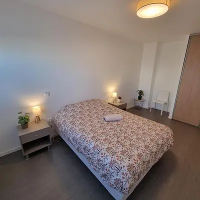 Un ou plusieurs lits dans un hébergement de l'établissement Résidence NOVAGE - Amiens