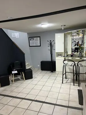 Cuisine ou kitchenette dans l'établissement Gîte du Domaine de La Reine Blanche