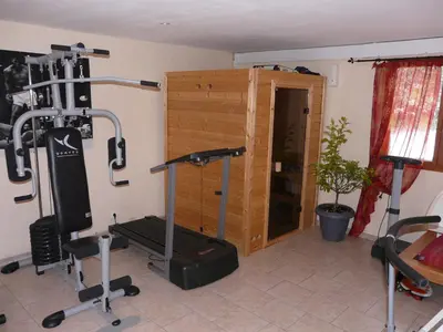 Salle ou équipements de sports de l'établissement Chambres d'hôte du Domaine de la Reine Blanche