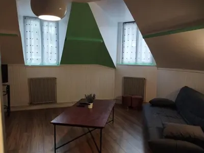 Coin salon dans l'établissement L'Hirondelle