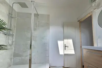 Salle de bains dans l'établissement Le Duplex Amiens Centre
