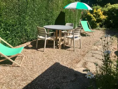 Jardin de l'établissement Gite de Mauxe