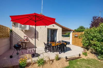 Terrasse ou espace extérieur de l'établissement La Petite Californie