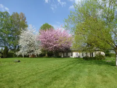 Jardin de l'établissement Orfea s home - maison de charme, cheminée et spa, Lyons-la-Forêt