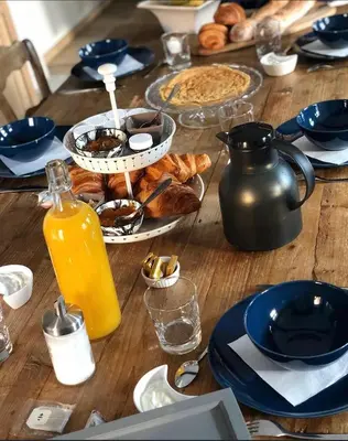 Nourriture dans la maison d'hôtes ou à proximité