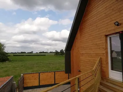 Balcon ou terrasse dans l'établissement appartement 1ere étage dans maison individuelle
