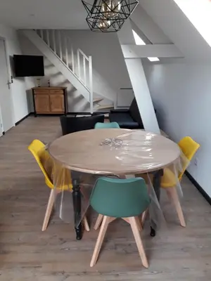 Cuisine ou kitchenette dans l'établissement appartement 1ere étage dans maison individuelle