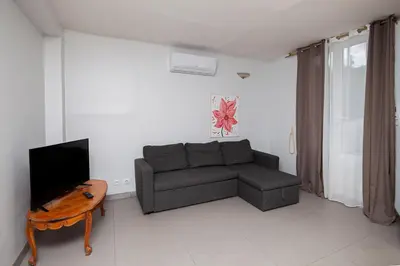 Coin salon dans l'établissement Appartement 3pieces