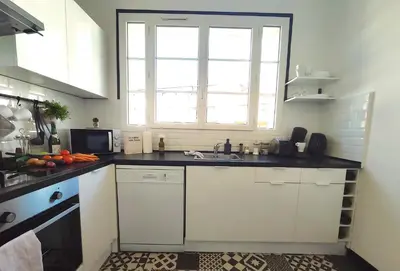 Cuisine ou kitchenette dans l'établissement #LIndustrioChampetre Free Parking, Bien Situé, Spacieux, Proche Clinique