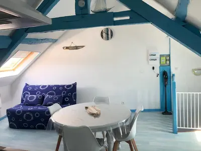 Coin salon dans l'établissement Bois Flotté