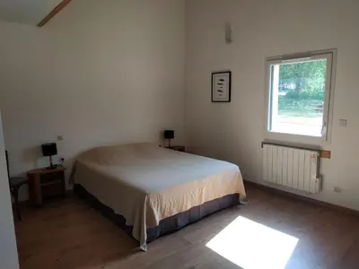 Un ou plusieurs lits dans un hébergement de l'établissement Chambres du Campreux