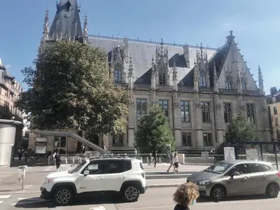 Plan de l'établissement ROUEN centre ville Palais de Justice