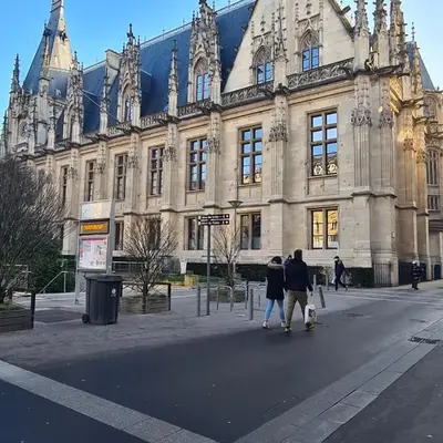 Rouen hyper centre ville Palais de Justice