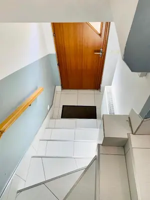 Un ou plusieurs lits dans un hébergement de l'établissement Le Paraty - Maison indépendante 72 m2