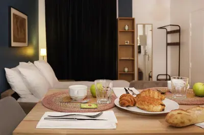 Nourriture dans l'appartement ou à proximité