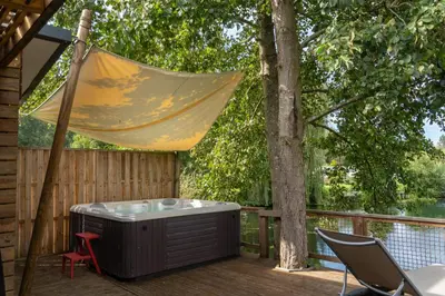 Plan de l'établissement Camping du Château Vert