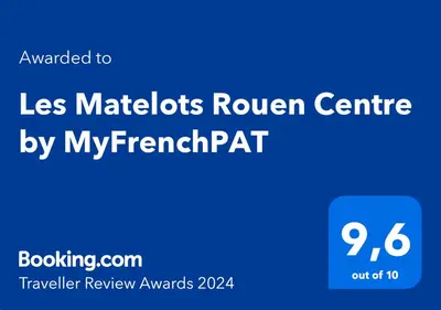 Certificat, récompense, panneau ou autre document affiché dans l'établissement Les Matelots Rouen Centre by MyFrenchPAT