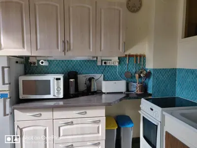 Cuisine ou kitchenette dans l'établissement Gîte MAÏ - Classé 3 étoiles
