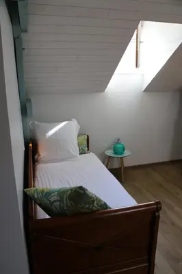 Un ou plusieurs lits dans un hébergement de l'établissement Au Relais de Chaussy