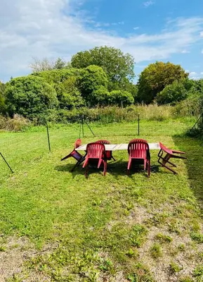 Jardin de l'établissement AmienSUD à 15 minutes du cœur de la ville