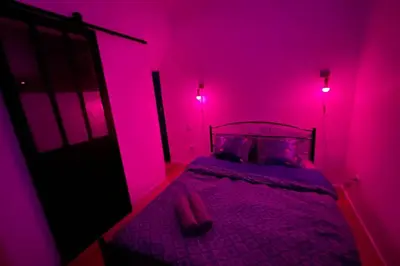 Un ou plusieurs lits dans un hébergement de l'établissement Studio NETFLIX Unique Amiens