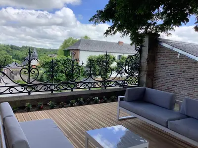 Balcon ou terrasse dans l'établissement Pavillon de la Garde