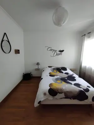 Un ou plusieurs lits dans un hébergement de l'établissement Appartement charmant à Vernon tout près de Giverny