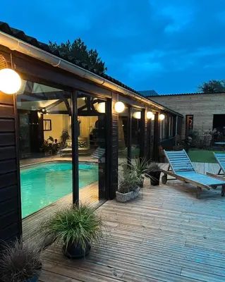 Piscine de l'établissement Appartement Bel Air - Piscine - jacuzzi ou située à proximité