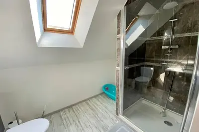 Salle de bains dans l'établissement La Grange