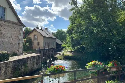 Paysage naturel près de la maison de vacances