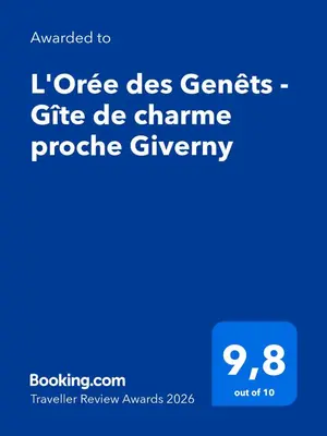 Plan de l'établissement L'Orée des Genêts - Gîte de charme proche Giverny