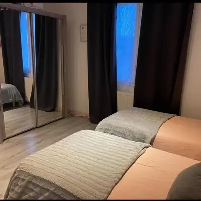 Chambre julia lits séparés