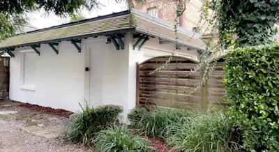 Jardin de l'établissement Le 102, Maison avec Terrasse et parking Gare de ROUEN