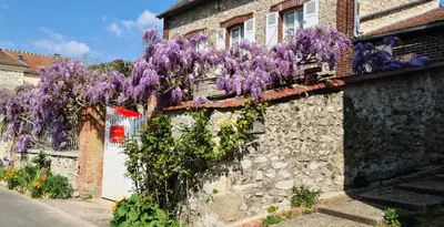 Jardin de l'établissement Le petit nid d'aigle - Giverny