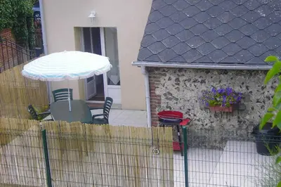 Terrasse ou espace extérieur de l'établissement Maison Le four à chaux
