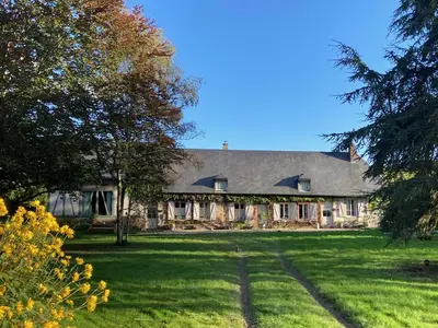 Jardin de l'établissement La Ferme du Val de Lys