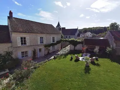 Jardin de l'établissement Gite charm'en Vexin
