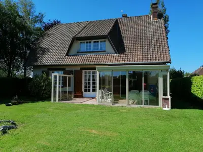 Jardin de l'établissement Maison calme avec jardin, Petit-Caux