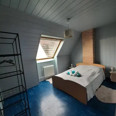Un ou plusieurs lits dans un hébergement de l'établissement MD 52 - Élégante Maison avec Terrasse