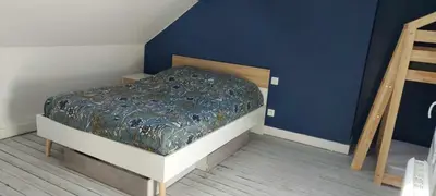 Un ou plusieurs lits dans un hébergement de l'établissement Duplex - En plein Centre Ville - 6 pers