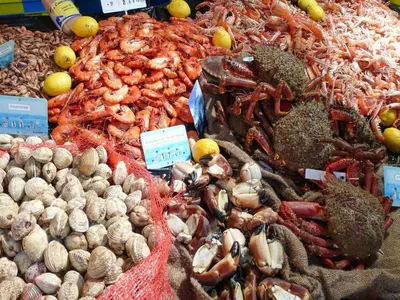 Nourriture dans la maison de vacances ou à proximité