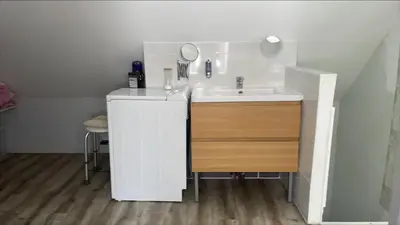 Plan de l'établissement Maison confortable à Arques-la-Bataille avec parking