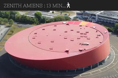 Plan de l'établissement Casamara 3 studio au coeur du parc de la Hotoie