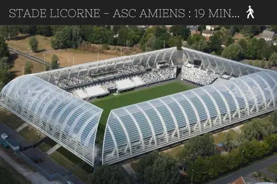 Plan de l'établissement Casamara 3 studio au coeur du parc de la Hotoie