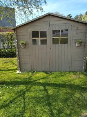 Jardin de l'établissement Gîte berneval le grand