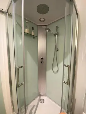 Salle de bains dans l'établissement Casamara 2 studio au coeur du parc de la Hotoie