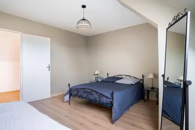 Un ou plusieurs lits dans un hébergement de l'établissement Villa des Vergers