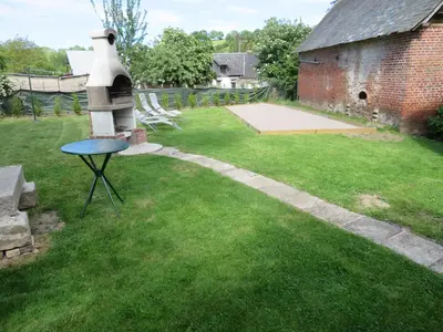Jardin de l'établissement LA FERMETTE DE L'YERES