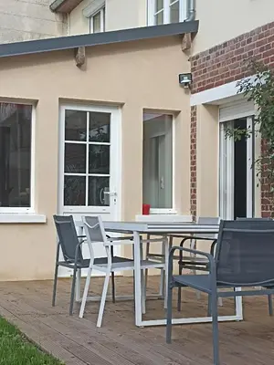 Balcon ou terrasse dans l'établissement Gite Haute Epine 