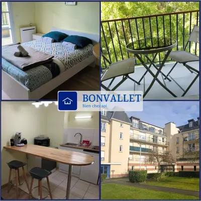 Plan de l'établissement Bonvallet - Studio paisible et chaleureux avec balcon